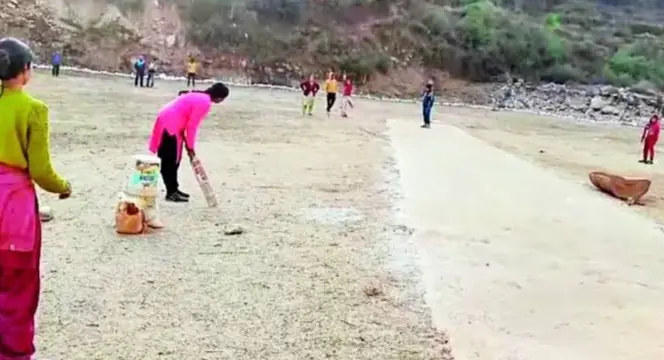 Talent Search For Women Cricketers In Hills