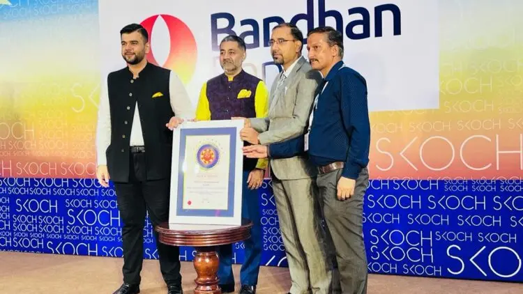 आजीविका संवर्धन में चमोली जनपद को स्कॉच ग्रुप का सिल्वर श्रेणी पुरस्कार