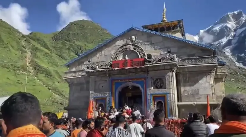 द्वितीय सोमवार श्रावण मास श्री केदारनाथ धाम में श्रद्धालुओं में भारी उत्साह