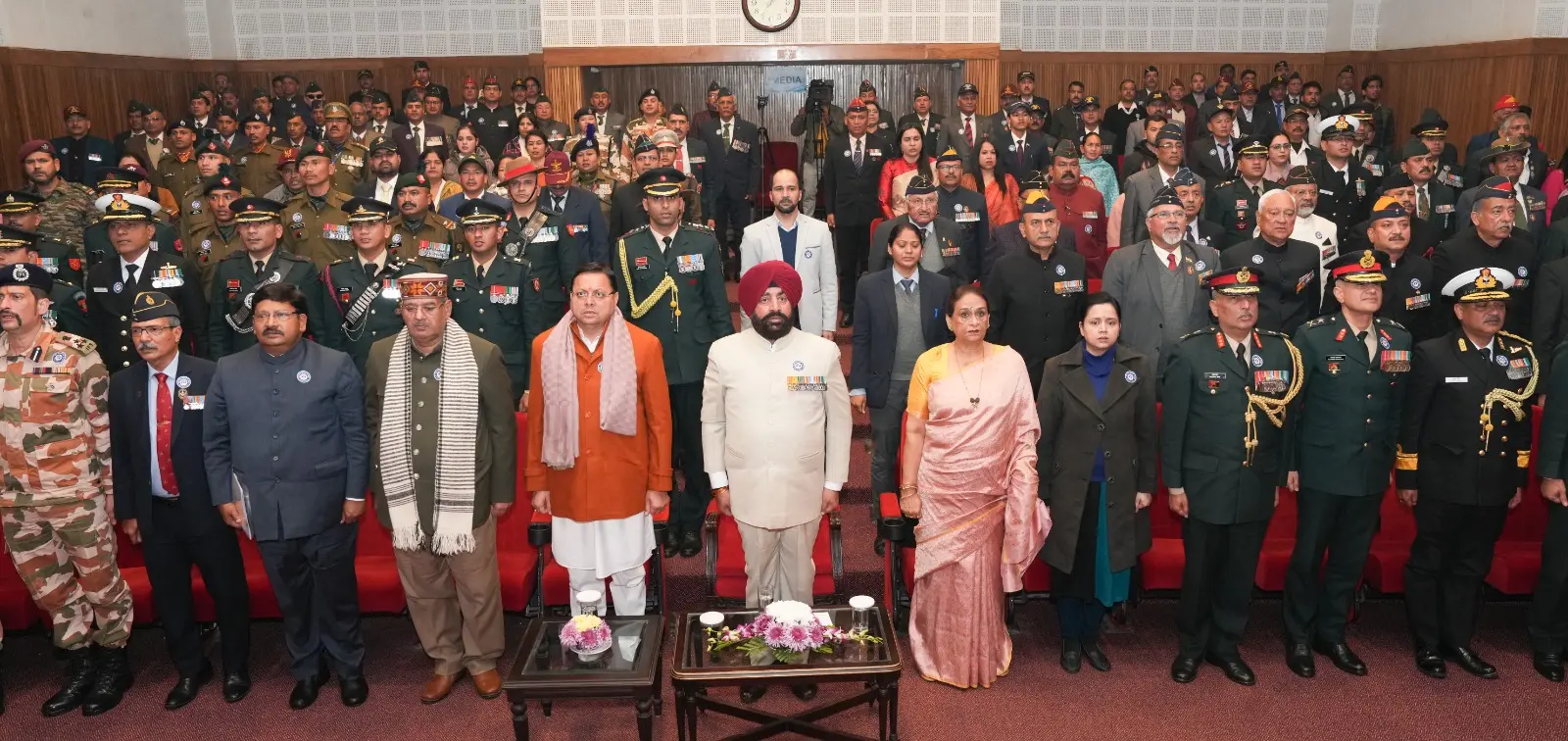 राजभवन में ‘‘एक शाम सैनिकों के नाम’’ कार्यक्रम का आयोजन